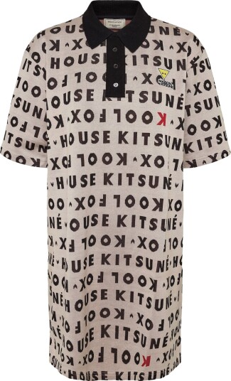 Maison Kitsune Polo Dress White M