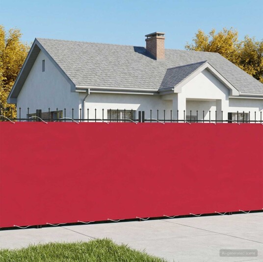vidaXL Balkong privat skjerm 150 x 400 cm Stoff med PU belegg