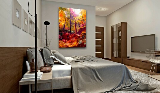 Tavle Painted Forest 60X90 Artgeist sp. z o. o.