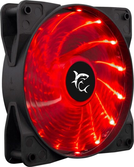 White Shark IMPULSE PC-vifte med Rød LED 120mm White Shark IMPULSE PC-vifte med Rød LED 120mm