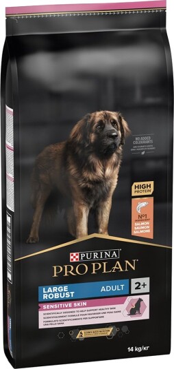 Pro Plan tørrfôr Adult PURINA Large Robust Sensitive Skin laks 14 kg