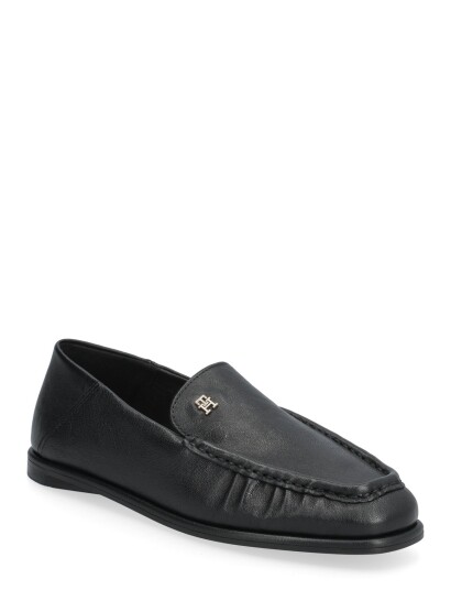 Tommy Hilfiger Hilfiger Smooth Leather Loafer Black 42