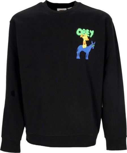 Obey Herre Gensere & Hettegensere Svart XL,