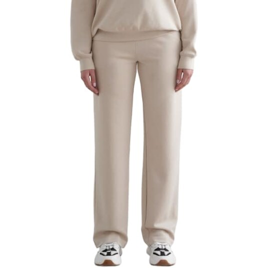 Aim'n   Sweatbukser Comfy Modal Wide Pants   Beige
