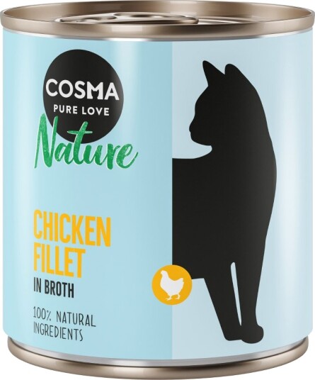 Cosma Våtfôr Nature Kyllingfilet 12 X 280 G