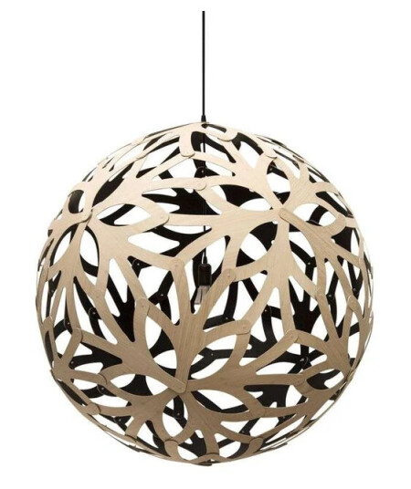 david trubridge Coral Pendel Ø100 Svart 1 Side
