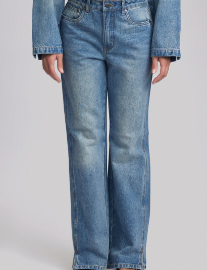Gestuz Kathagz Hw Straight Jeans - Blue - 26 Gestuz Kathagz Hw Straight Jeans - Blue - 26
