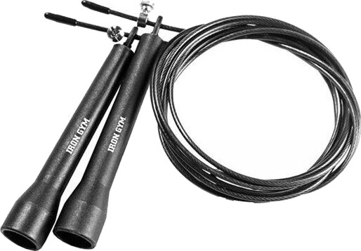 Iron Gym Hoppetau svart IRG017 Iron Gym Hoppetau svart IRG017