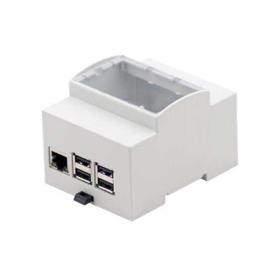 Raspberry Pi Chassi för DIN-skinne