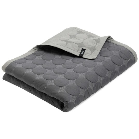 Hay Mega Dot Sengeteppe 235x245 cm Mørkegrå Hay Mega Dot Sengeteppe 235x245 cm Mørkegrå