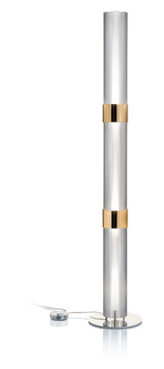 Slamp La Lollo Gulvlampe Satin/Prism/Gold Slamp La Lollo Gulvlampe Satin/Prism/Gold