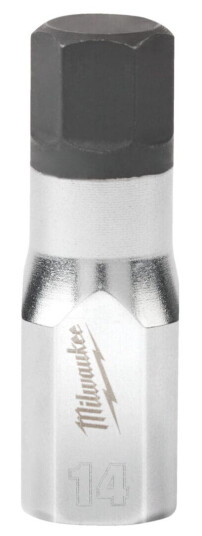Milwaukee BITS PIPE HEX 3/8" 14MM Milwaukee BITS PIPE HEX 3/8" 14MM