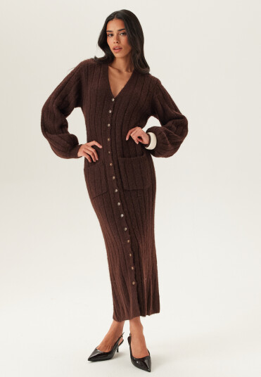 Happy Holly Knitted Cardigan Dress