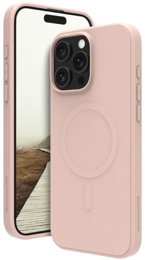 Dbramante1928 Greenland Pro MagSafe Mobildeksel Rosa Sand for iPhone 16 Pro Max