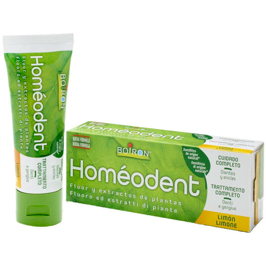 Naturlig homeopatisk tannkrem HOMEODENT Lemon 75 ml Naturlig homeopatisk tannkrem HOMEODENT Lemon 75 ml