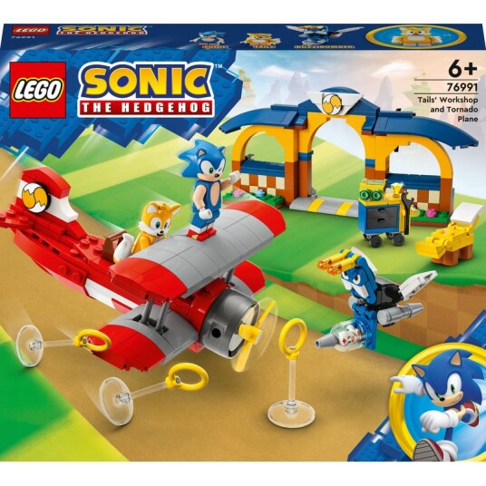 Lego Sonic Verkstedet Og Tornadoflyet Til Tails 76991