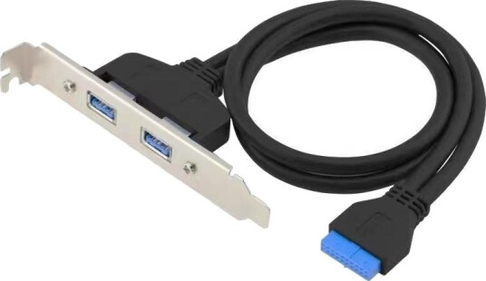 CONCEPTRONIC 19 Pin Female to Dual USB A EMRICK11B CONCEPTRONIC 19 Pin Female to Dual USB A EMRICK11B