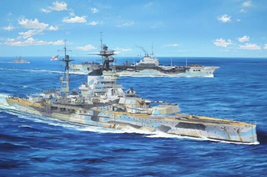 Trumpeter 1/350 HMS Resolution