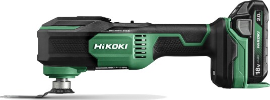Hikoki CV18DA Multimaskin Med Batteri Og Lader Hikoki CV18DA Multimaskin Med Batteri Og Lader