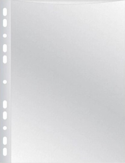 Q Connect Kf01630 Konvensjonell Filmappe A4 Gjennomsiktig 10 Lommer 230 Mm 305 Mm