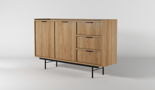 Dravo Skjenk 90x150 cm Naturlig hickory