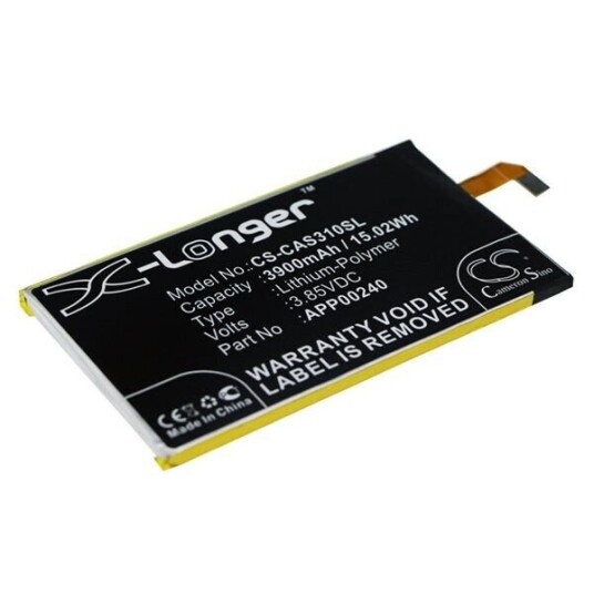 CAT S31 batteri (3900 mAh 3.85 V, Sort)