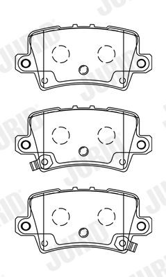 Bremseklosser JURID 572580J Bremseklosser JURID 572580J