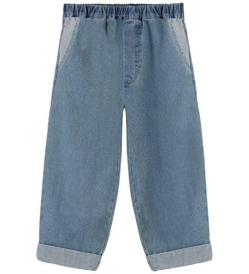Fliink Don Contrast Pant Blue 110