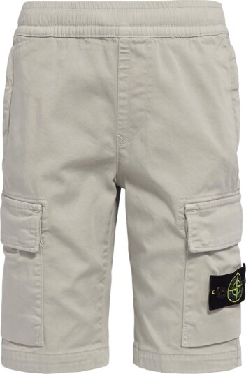 Stone Island Shorts Pearl Grey Stone Island 10 år 140 Shorts Grå