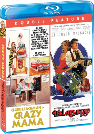 Crazy Mama 1975 + The Lady in Red 1979 Bluray