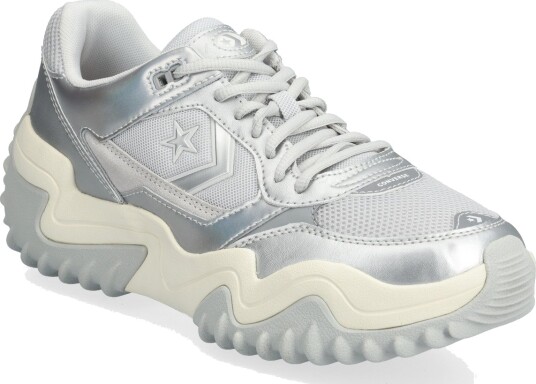 Converse Converse Wave Motion Trainer Ox Silver Silver 43 Converse Converse Wave Motion Trainer Ox Silver Silver 43