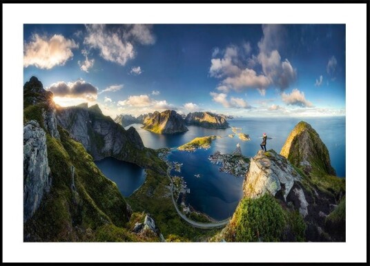 Reinebringen views Poster Plakat / 100x150cm Reinebringen views Poster Plakat / 100x150cm