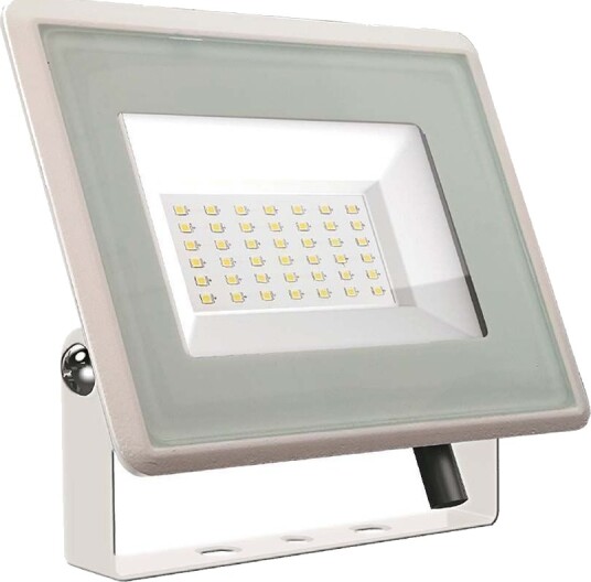V Tac 30W LED lyskaster Arbeidslampe utendørs Dimbar : Ikke dimbar Farge på huset : Hvit Kulør : Kald