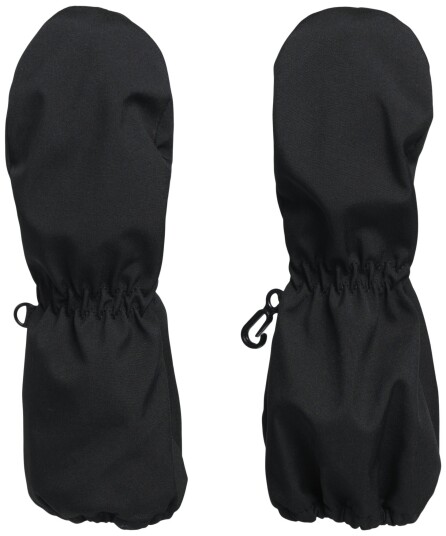 Nordbjørn Nybro Softshell Votter Black 4-6 År