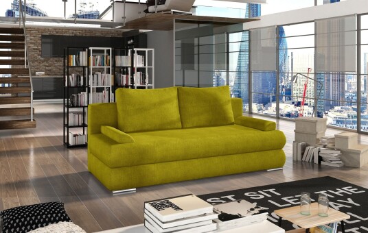 Crespos 2 seter Sovesofa Gul