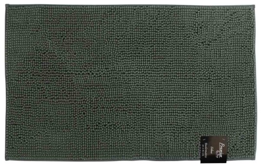 ByBorg Badematte - Grønn – 50x80cm – sklisikker badematte i lilla – Valmue - Premium By Borg