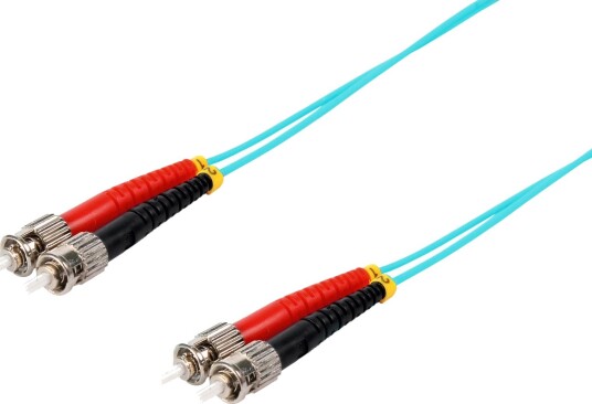 S/Conn Lwl Duplex Patchkabel St Til St Om3 Aqua 3,0 M 166779033