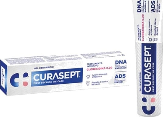 Klorheksidin Tannkremgel 0,20 % CURASEPT ADS + DNA 75 ml