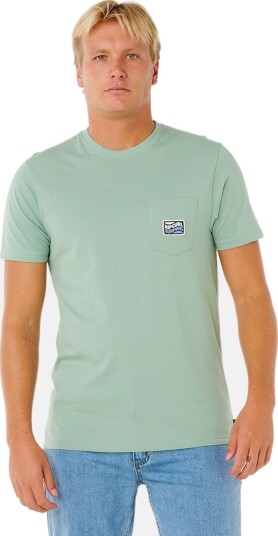 Rip Curl STREAMLINE POCKET BADGE TEE
