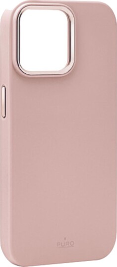 Puro Icon Mag Pro Rosa Silikon Deksel til iPhone 15 Pro Max med MagSafe