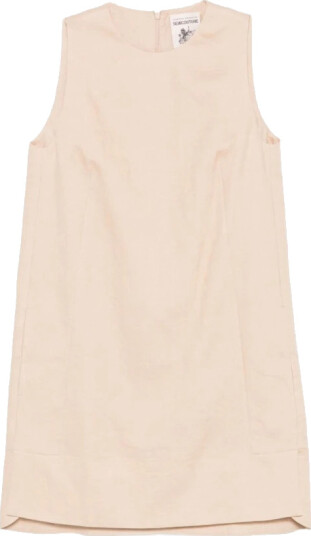Semicouture Dame Kjoler Beige M,