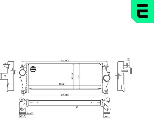 Intercooler ERA 672024