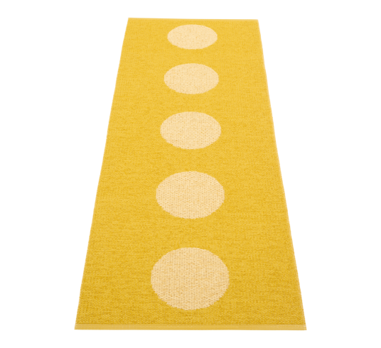 Pappelina Vera POP matte mustard 70x200 cm Pappelina Vera POP matte mustard 70x200 cm