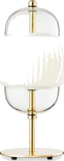Shahin bordlampe Messing / Opal