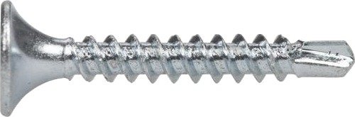 Ejot 900230 Gipsskrue Ejofix 2, FZB, stålstender/borsp 3,5 x 51 mm, 500-pakning, Innfesting