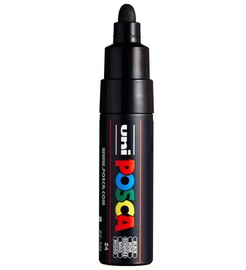Posca Posca Marker PC-7M Broad Black Posca Posca Marker PC-7M Broad Black