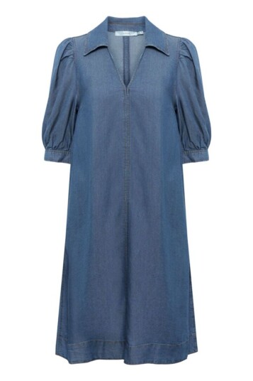 Inwear racheliw kjole medium blå Inwear racheliw kjole medium blå