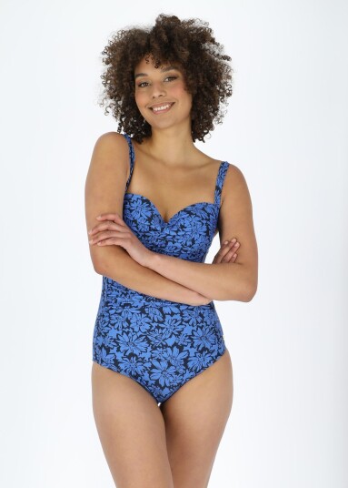 Seaside Sankt Claud Swimsuit Flower Aop 36 Badedrakter Seaside Sankt Claud Swimsuit Flower Aop 36 Badedrakter