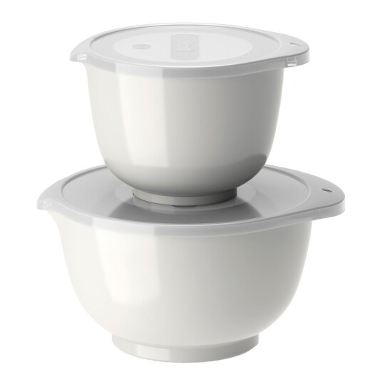 Rosti - NEW Margrethe bowls Set of 2 + lids - White
