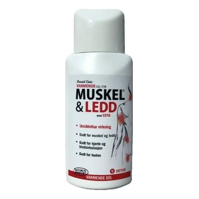 Muskel & ledd gel med EDTA 150ml Muskel & ledd gel med EDTA 150ml